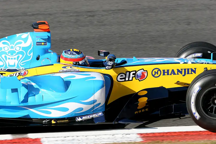 136 | 2005 | Spa-Francorchamps | Renault R25 | Fernando Alonso | © carsten riede fotografie