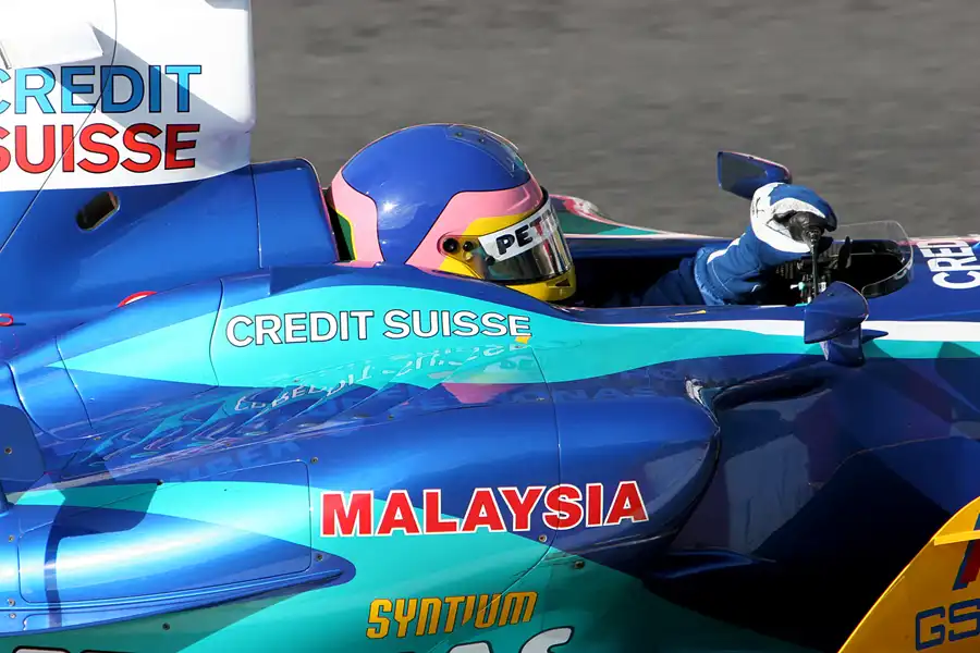 161 | 2005 | Spa-Francorchamps | Sauber-Petronas C24 | Jacques Villeneuve | © carsten riede fotografie