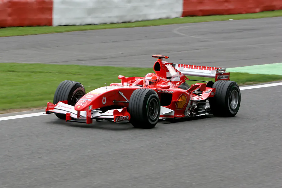 025 | 2005 | Spa-Francorchamps | Ferrari F2005 | Michael Schumacher | © carsten riede fotografie