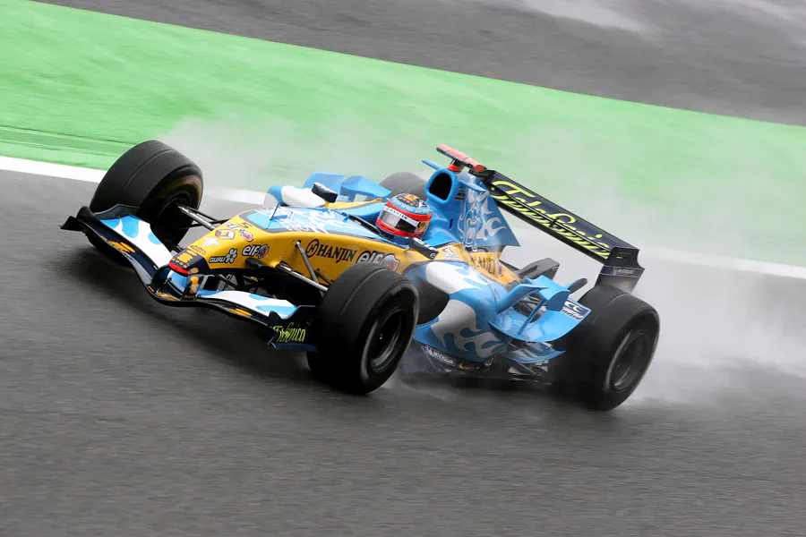 134 | 2005 | Spa-Francorchamps | Renault R25 | Fernando Alonso | © carsten riede fotografie