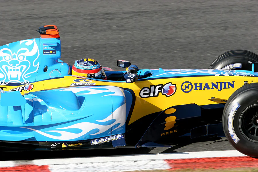 136 | 2005 | Spa-Francorchamps | Renault R25 | Fernando Alonso | © carsten riede fotografie