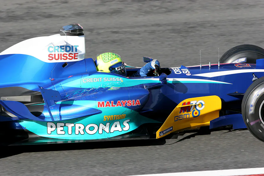 153 | 2005 | Spa-Francorchamps | Sauber-Petronas C24 | Felipe Massa | © carsten riede fotografie