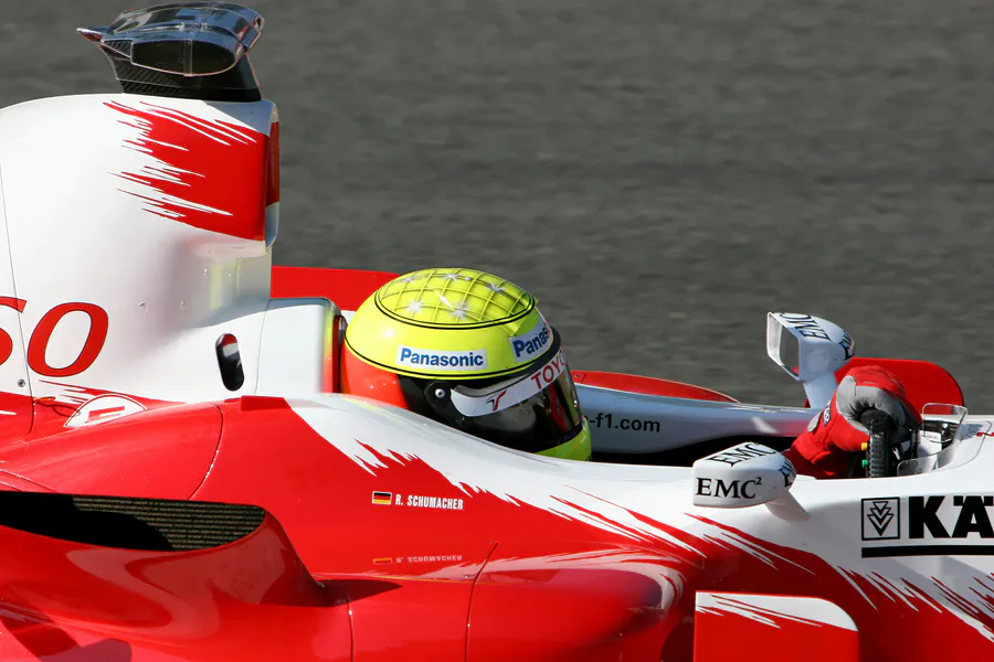 178 | 2005 | Spa-Francorchamps | Toyota TF105 | Ralf Schumacher | © carsten riede fotografie