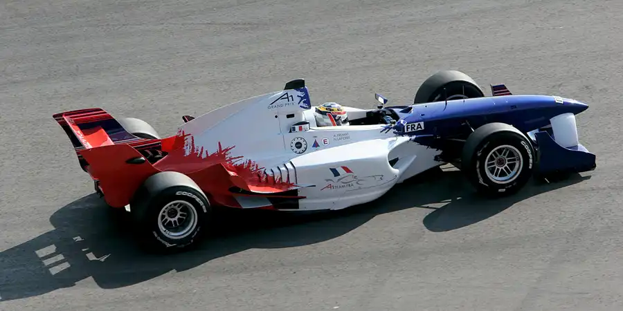 032 | 2005 | Eurospeedway | Team Frankreich | Nicolas Lapierre | © carsten riede fotografie