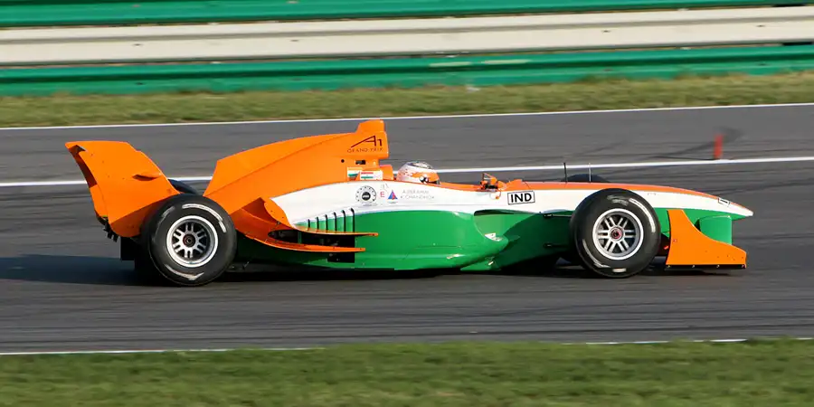 037 | 2005 | Eurospeedway | Team Indien | Karun Chandhok | © carsten riede fotografie