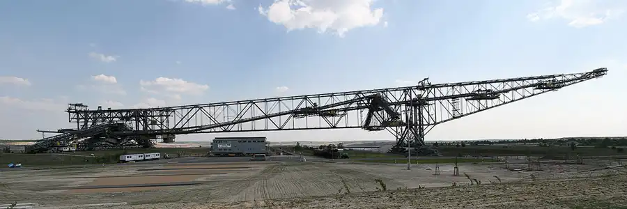 051 | 2006 | Lichterfeld | Abraumförderbrücke F60 | © carsten riede fotografie