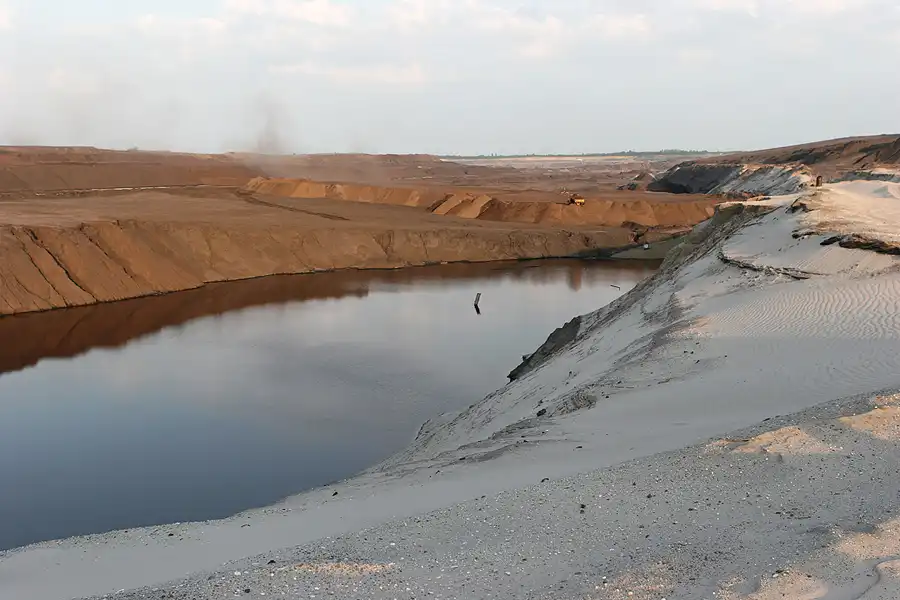 057 | 2006 | Tagebau Meuro | Rekultivierung in den Grossräschener See | © carsten riede fotografie