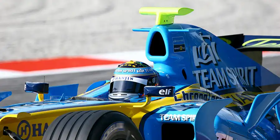 077 | 2006 | Monza | Renault R26 | Heikki Kovalainen | © carsten riede fotografie