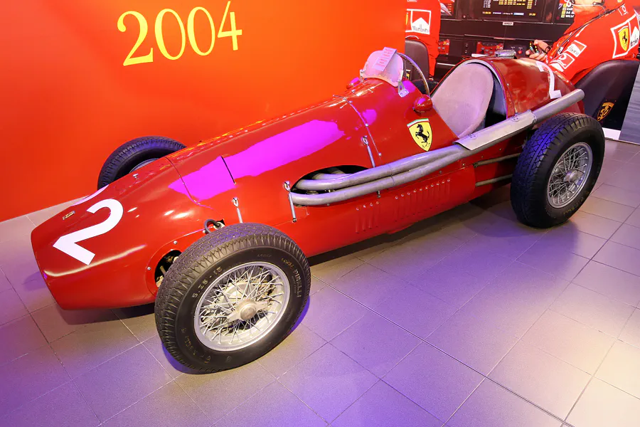007 | 2006 | Maranello | Galleria Ferrari | Ferrari F500 | © carsten riede fotografie