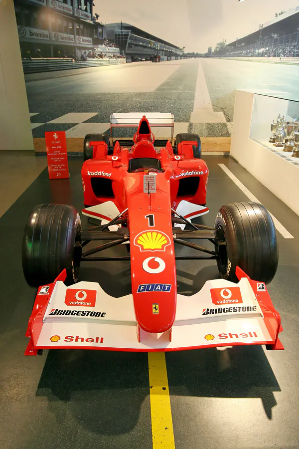 014 | 2006 | Maranello | Galleria Ferrari | Ferrari F2002 | © carsten riede fotografie