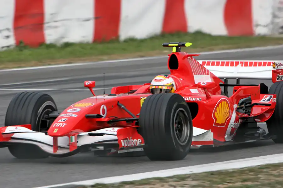 018 | 2006 | Barcelona | Ferrari 248F1 | Luca Badoer | © carsten riede fotografie