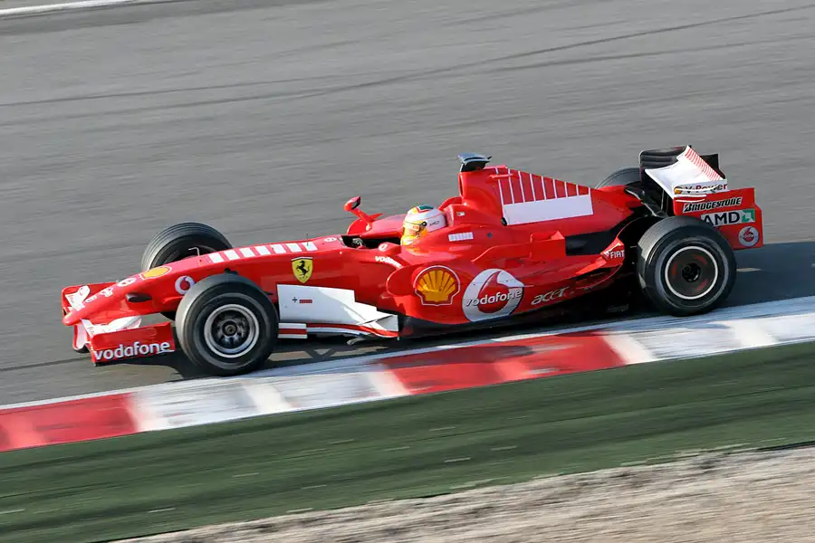 020 | 2006 | Barcelona | Ferrari 248F1 | Luca Badoer | © carsten riede fotografie