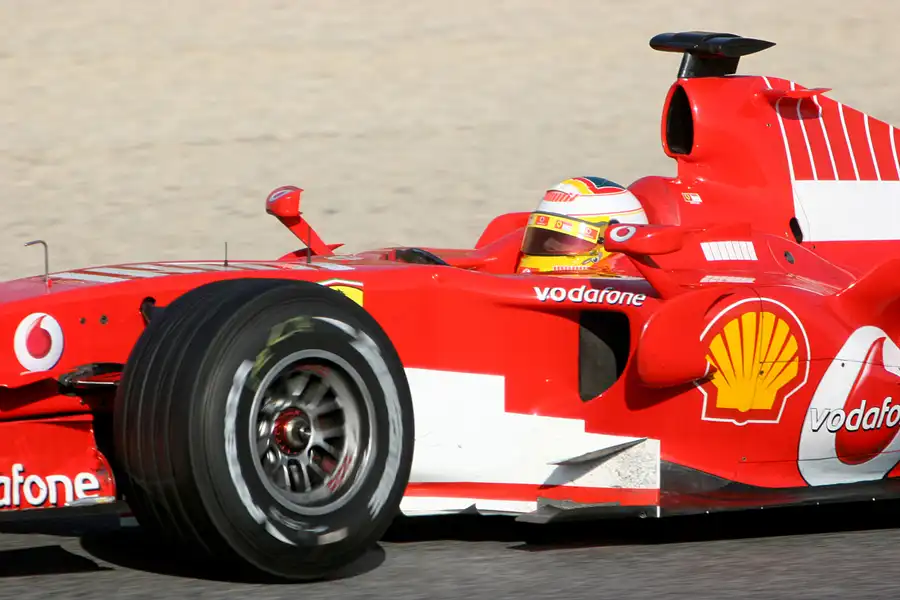 021 | 2006 | Barcelona | Ferrari 248F1 | Luca Badoer | © carsten riede fotografie