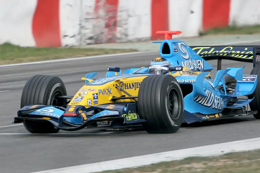 078 | 2006 | Barcelona | Renault R26 | Heikki Kovalainen | © carsten riede fotografie