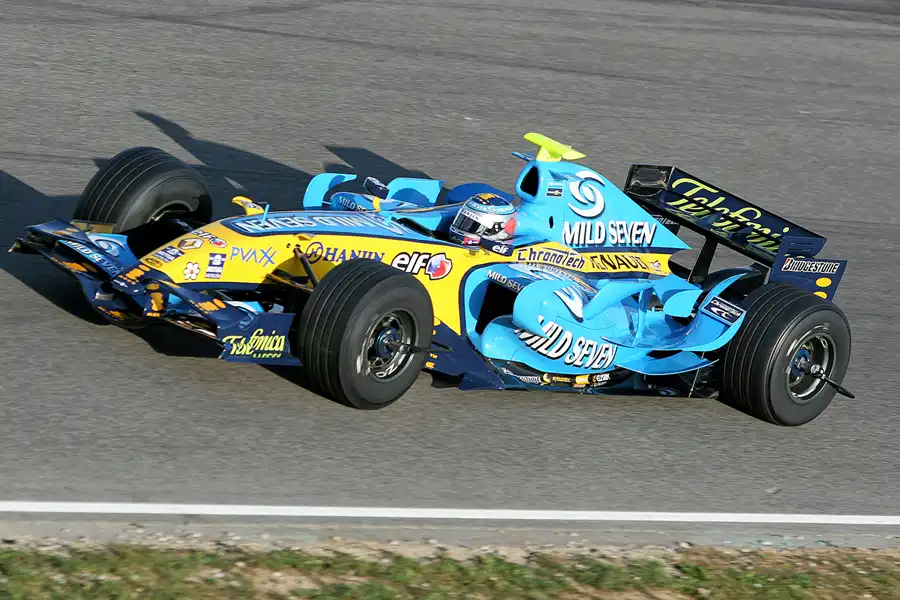 079 | 2006 | Barcelona | Renault R26 | Nelson Piquet Jr. | © carsten riede fotografie