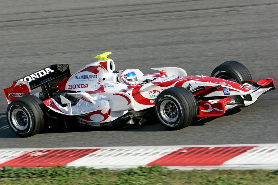 096 | 2006 | Barcelona | Super Aguri-Honda SAF1 Team Interim Car | Anthony Davidson | © carsten riede fotografie