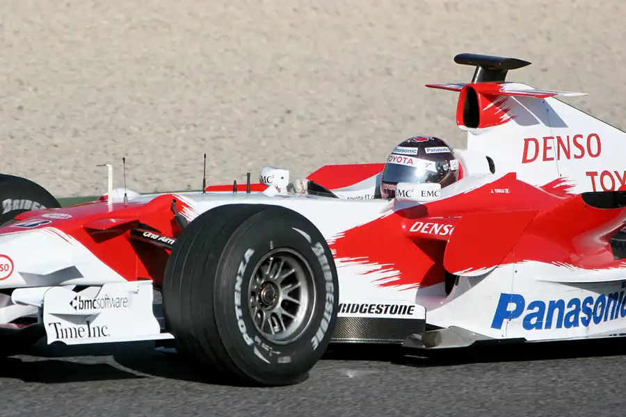 125 | 2006 | Barcelona | Toyota TF106B | Jarno Trulli | © carsten riede fotografie