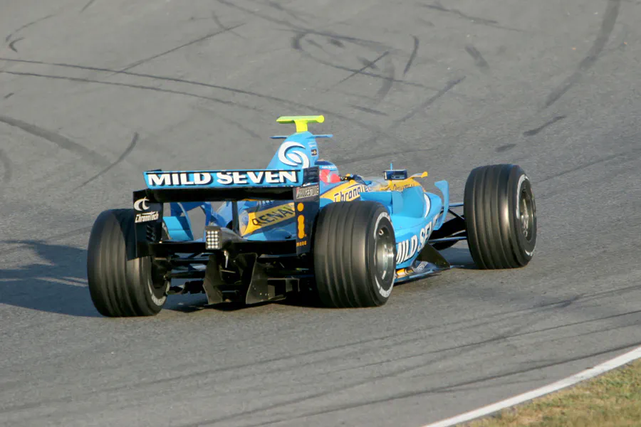 083 | 2006 | Barcelona | Renault R26 | Nelson Piquet Jr. | © carsten riede fotografie