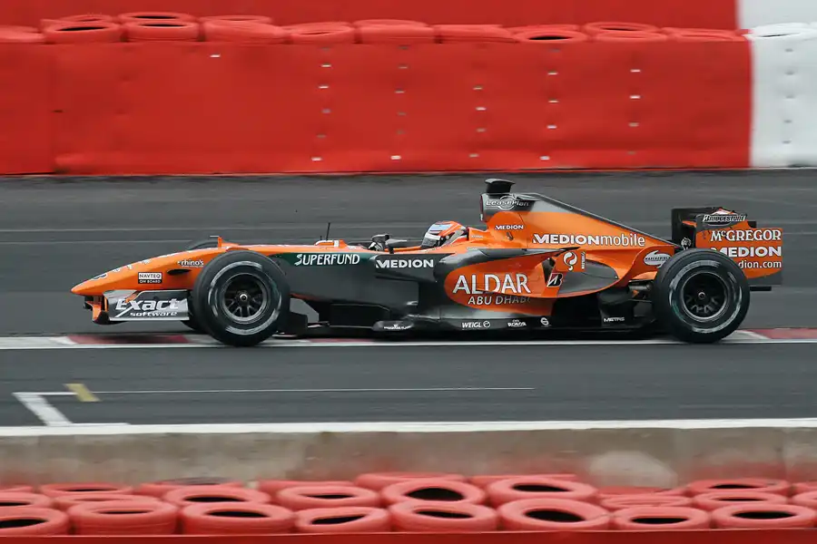 040 | 2007 | Spa-Francorchamps | Spyker-Ferrari F8-VII | Christian Klien | © carsten riede fotografie
