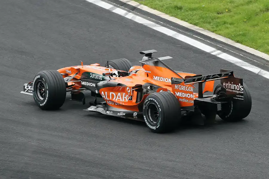 041 | 2007 | Spa-Francorchamps | Spyker-Ferrari F8-VII | Christian Klien | © carsten riede fotografie