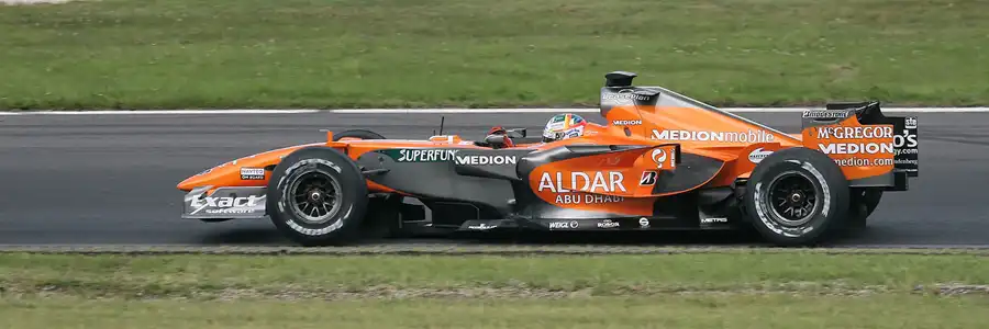 043 | 2007 | Spa-Francorchamps | Spyker-Ferrari F8-VII | Adrian Sutil | © carsten riede fotografie