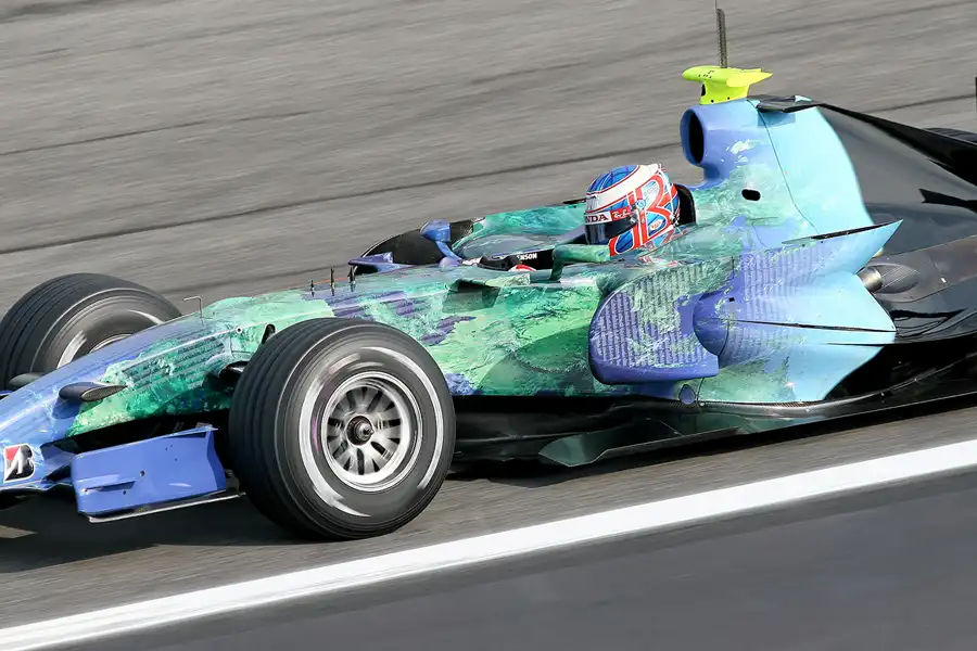 032 | 2007 | Monza | Honda RA107 | Jenson Button | © carsten riede fotografie