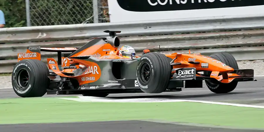 085 | 2007 | Monza | Spyker-Ferrari F8-VIIB | Adrian Sutil | © carsten riede fotografie