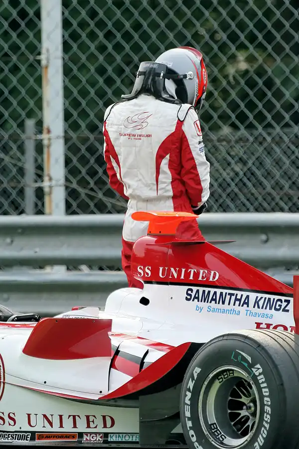105 | 2007 | Monza | Super Aguri-Honda SA07 | James Rossiter | © carsten riede fotografie