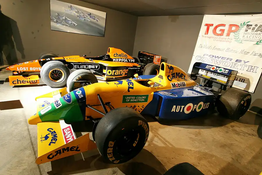 024 | 2007 | Stavelot | Abbaye De Stavelot – Musee Du Circuit De Spa-Francorchamps – Benetton-Cosworth B191 | © carsten riede fotografie