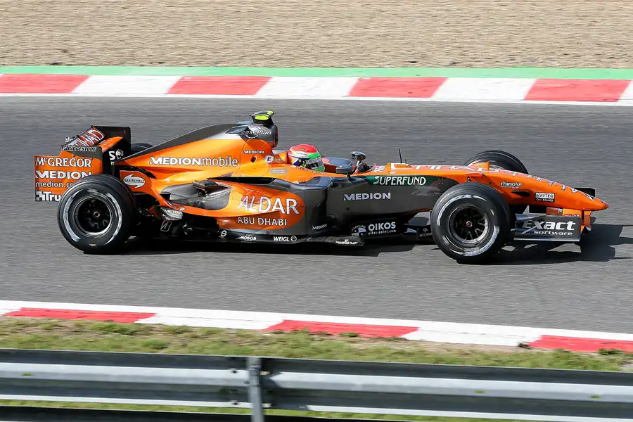 090 | 2007 | Spa-Francorchamps | Spyker-Ferrari F8-VIIB | Sakon Yamamoto | © carsten riede fotografie