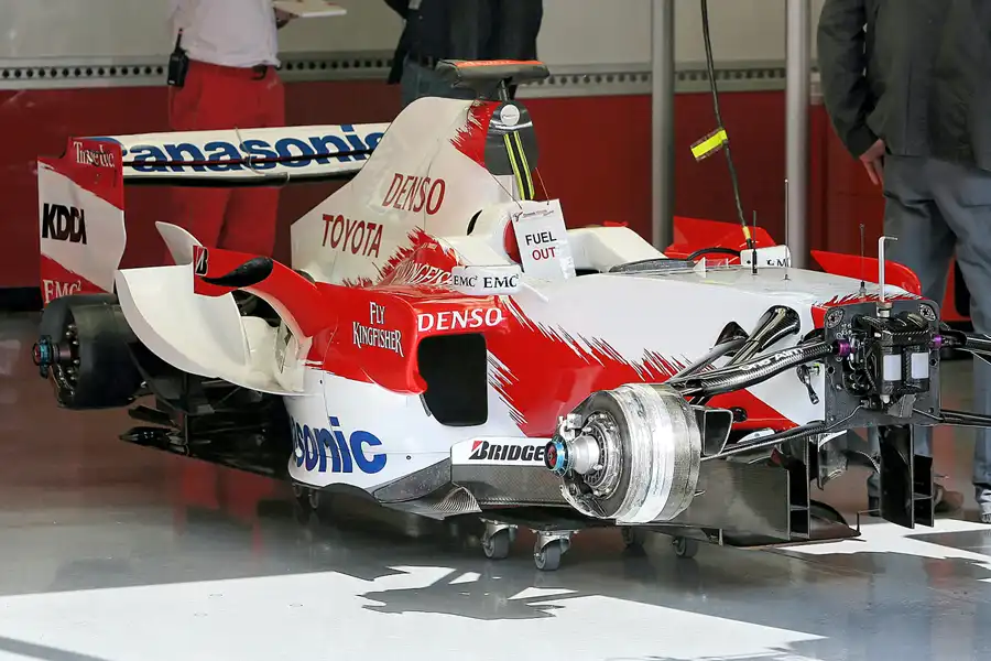 138 | 2007 | Spa-Francorchamps | Toyota TF107 | © carsten riede fotografie