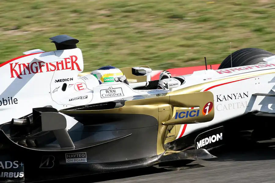 051 | 2008 | Barcelona | Force India-Ferrari VJM01 | Giancarlo Fisichella | © carsten riede fotografie