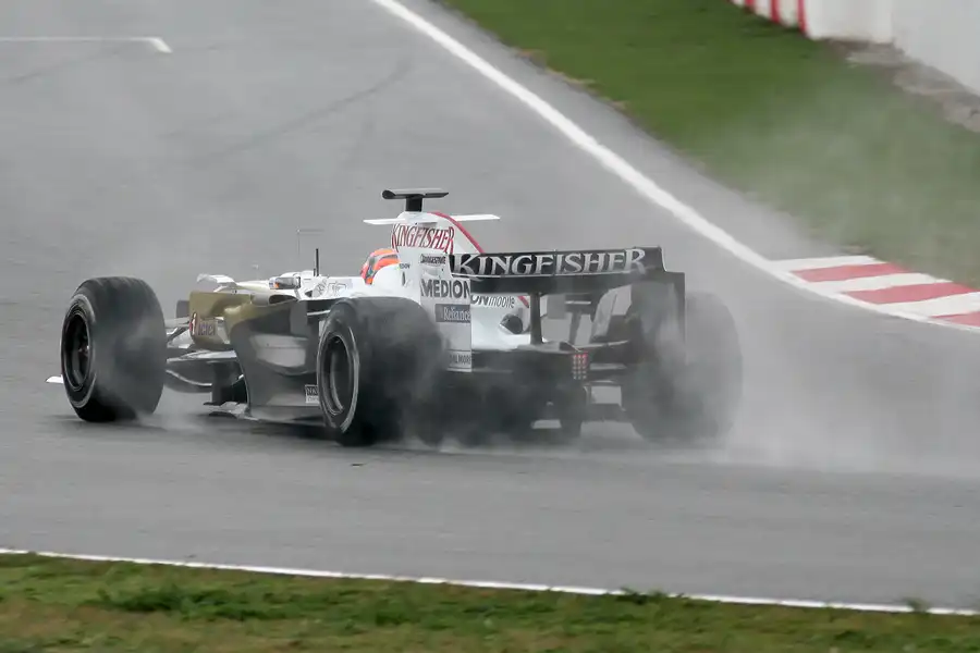 056 | 2008 | Barcelona | Force India-Ferrari VJM01 | Vitantonio Liuzzi | © carsten riede fotografie