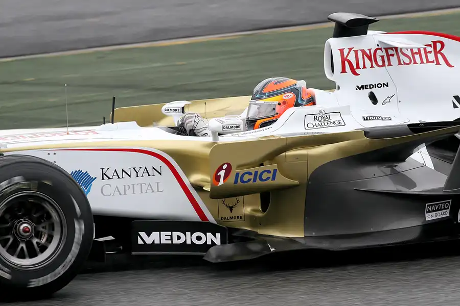058 | 2008 | Barcelona | Force India-Ferrari VJM01 | Vitantonio Liuzzi | © carsten riede fotografie