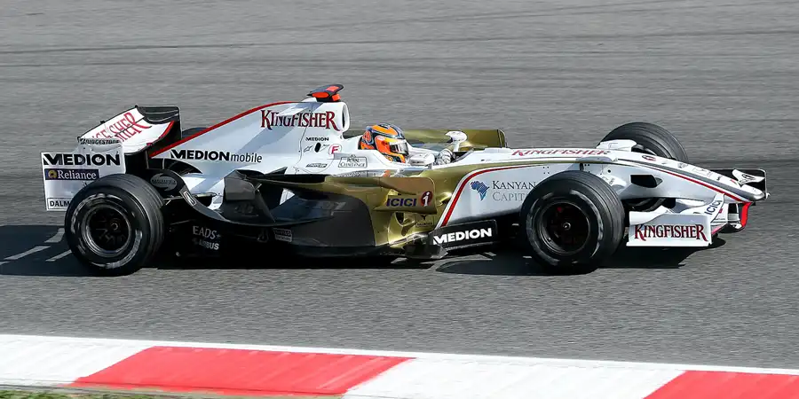 063 | 2008 | Barcelona | Force India-Ferrari VJM01 | Vitantonio Liuzzi | © carsten riede fotografie