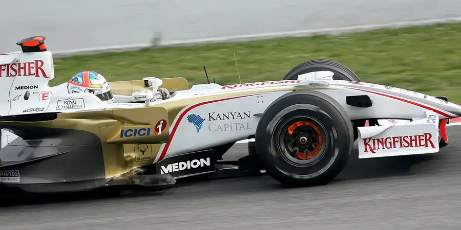 071 | 2008 | Barcelona | Force India-Ferrari VJM01 | Adrian Sutil | © carsten riede fotografie