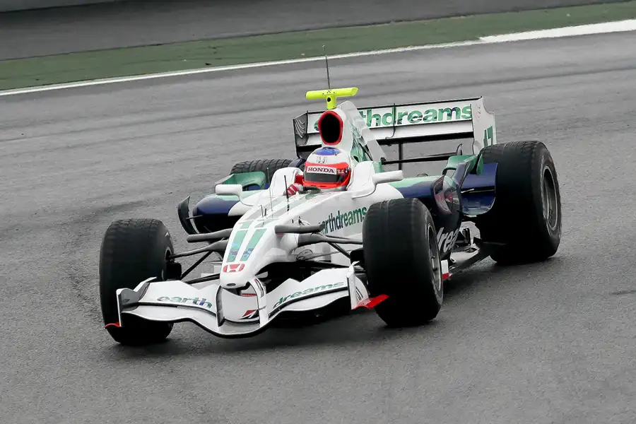 078 | 2008 | Barcelona | Honda RA108 | Rubens Barrichello | © carsten riede fotografie