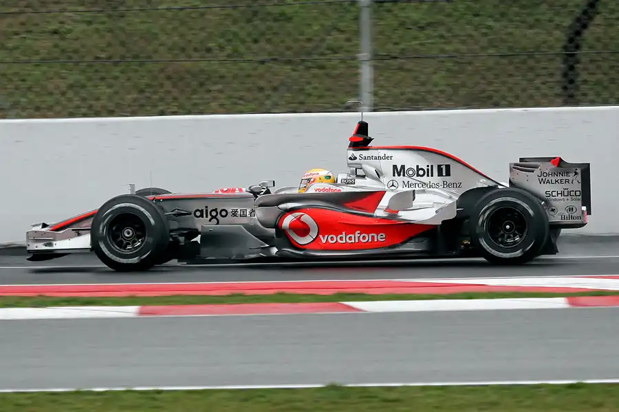 105 | 2008 | Barcelona | McLaren-Mercedes Benz MP4-23 | Lewis Hamilton | © carsten riede fotografie