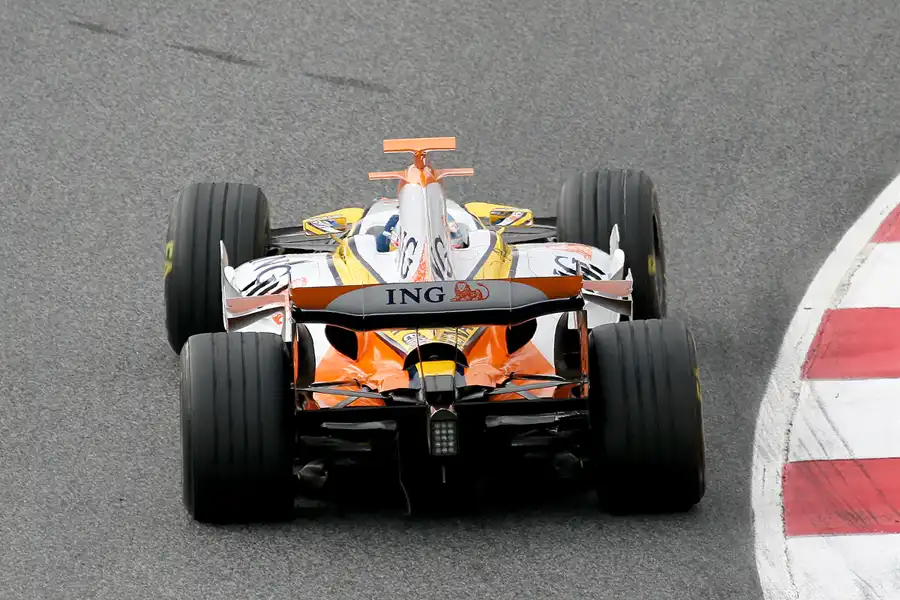 147 | 2008 | Barcelona | Renault R28 | Fernando Alonso | © carsten riede fotografie