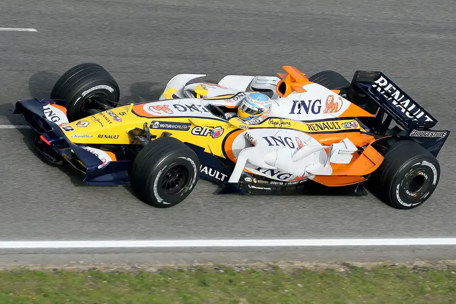 155 | 2008 | Barcelona | Renault R28 | Fernando Alonso | © carsten riede fotografie