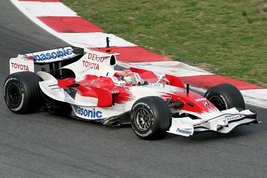 198 | 2008 | Barcelona | Toyota TF108 | Timo Glock | © carsten riede fotografie