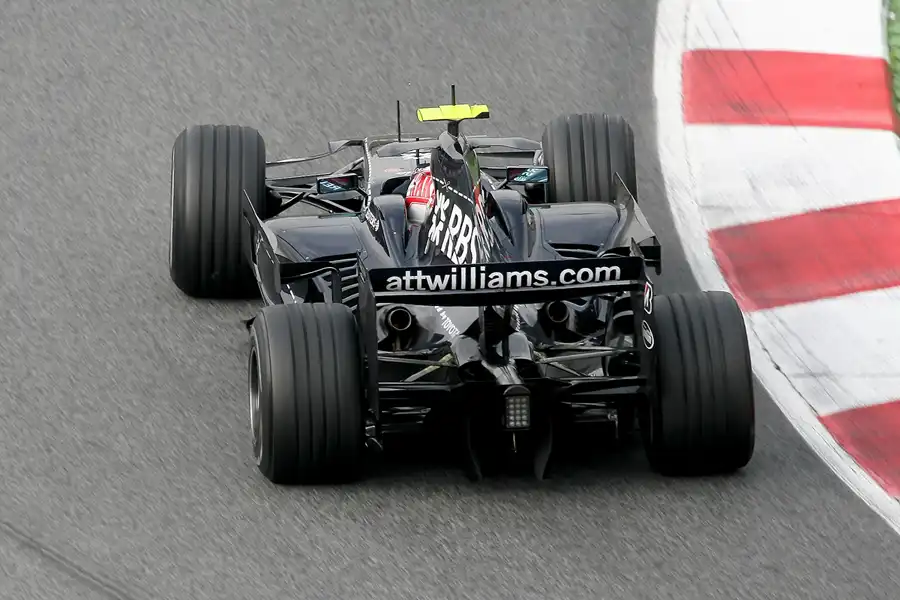 225 | 2008 | Barcelona | Williams-Toyota FW30 | Kazuki Nakajima | © carsten riede fotografie