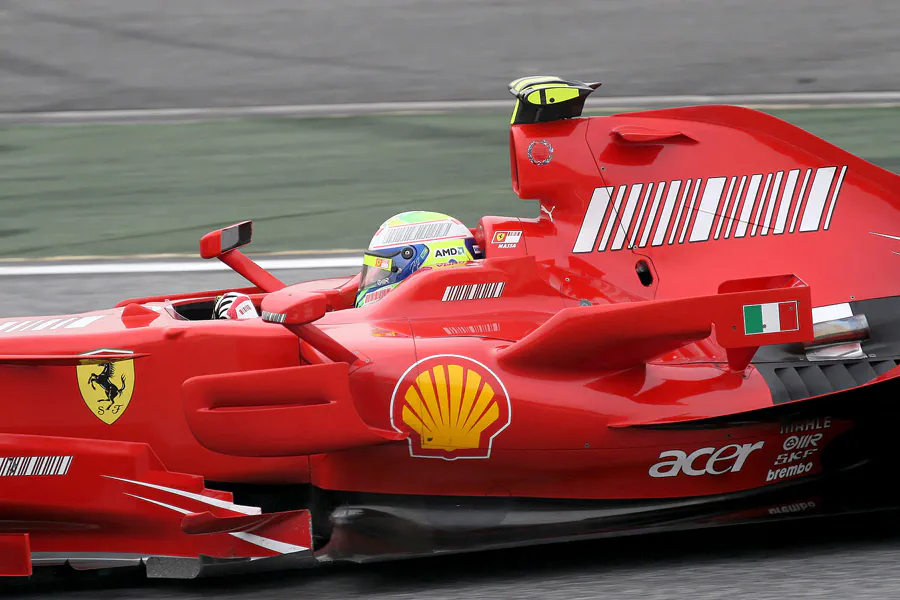 022 | 2008 | Barcelona | Ferrari F2008 | Felipe Massa | © carsten riede fotografie