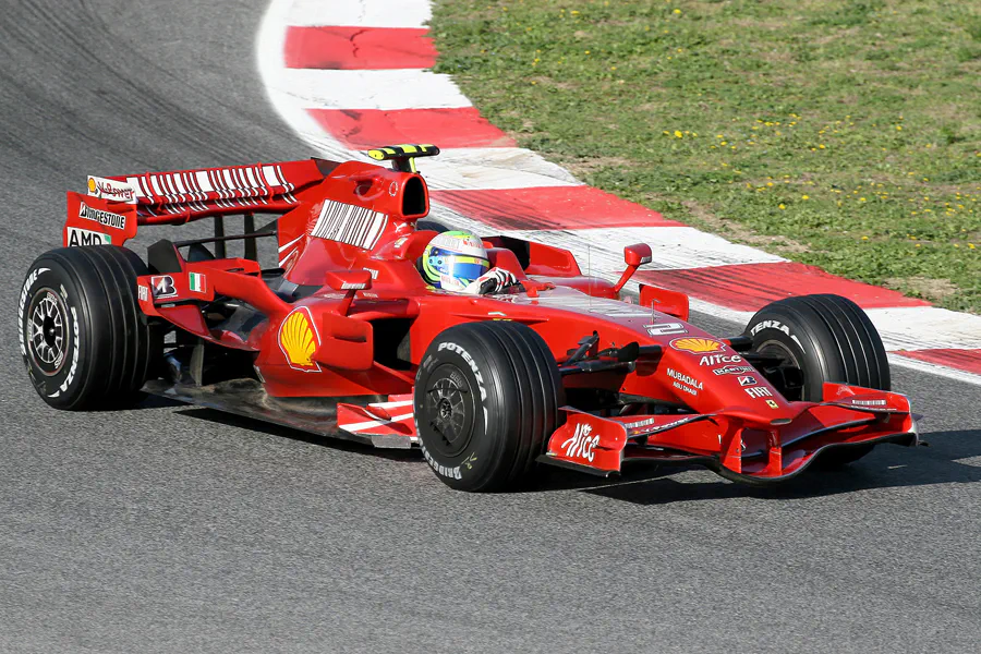 025 | 2008 | Barcelona | Ferrari F2008 | Felipe Massa | © carsten riede fotografie
