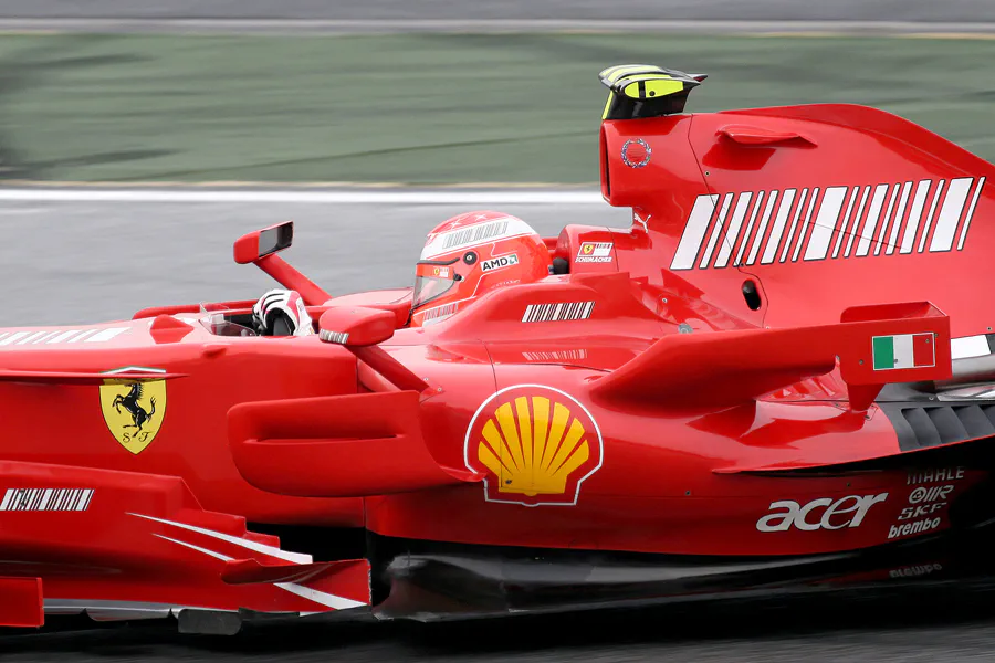 042 | 2008 | Barcelona | Ferrari F2008 | Michael Schumacher | © carsten riede fotografie