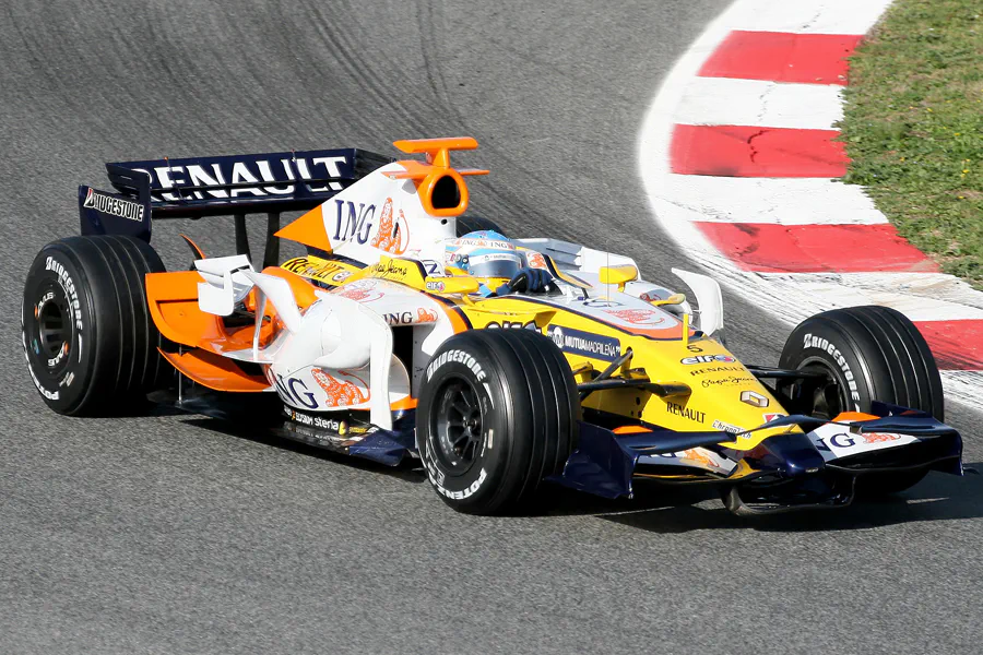 151 | 2008 | Barcelona | Renault R28 | Fernando Alonso | © carsten riede fotografie