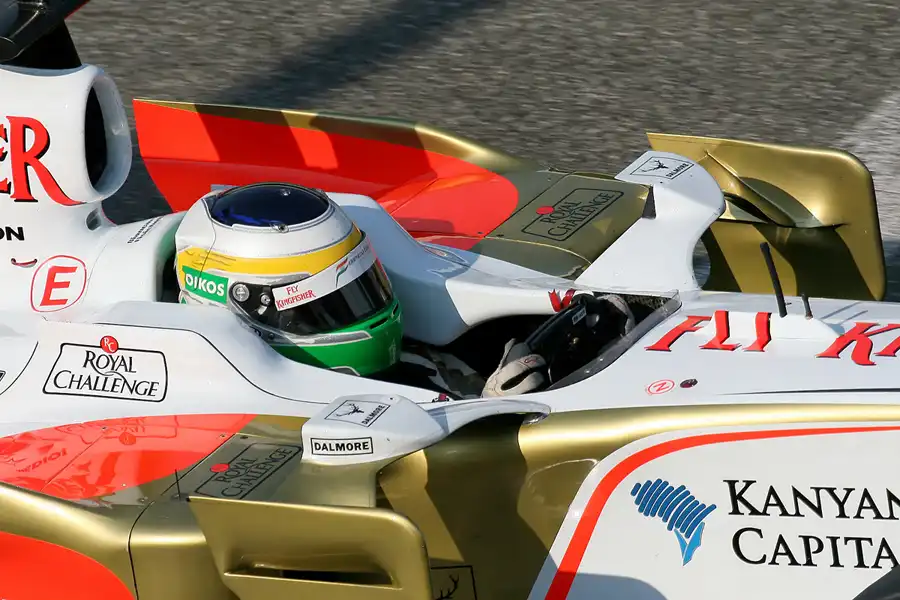 037 | 2008 | Monza | Force India-Ferrari VJM01 | Giancarlo Fisichella | © carsten riede fotografie