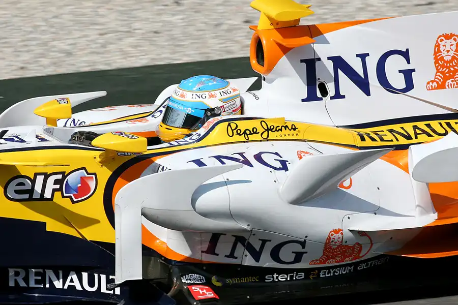 086 | 2008 | Monza | Renault R28 | Fernando Alonso | © carsten riede fotografie