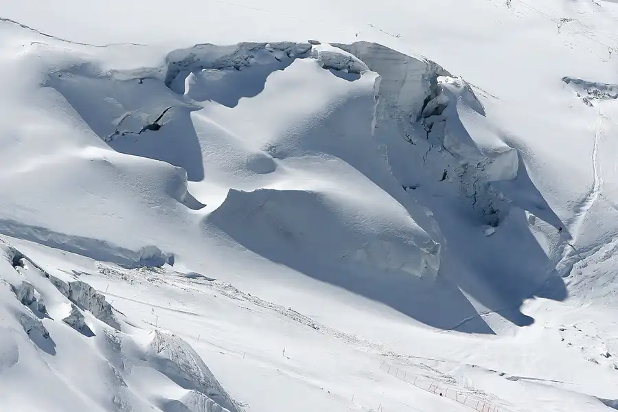 092 | 2008 | Zermatt | Blick vom Matterhorn glacier paradise – Höchster Punkt Europas der per Seilbahn erreichbar ist | © carsten riede fotografie