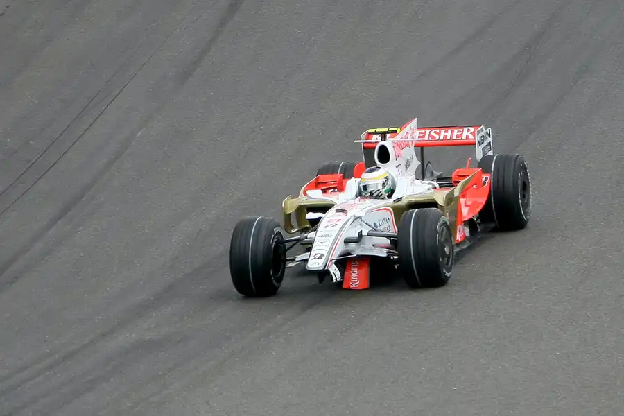 049 | 2008 | Spa-Francorchamps | Force India-Ferrari VJM01 | Giancarlo Fisichella | © carsten riede fotografie